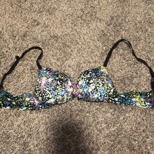 Lace push-up bra